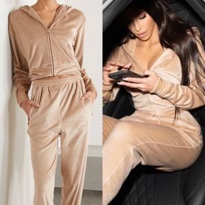 Skims velour tracksuit